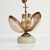 Mostra Little Big Things_Capolavori dalla Collezione Storp_foto portaprofumi formato da due gusci di vetro,montatura in ottone su basamento onice,1870