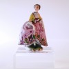 Photo Little Big Things_Masterpieces from the Storp Collection_Very rare porcelain bottle shaped like a woman with a fan that lifts her skirt France or Germany / Dresden 1740