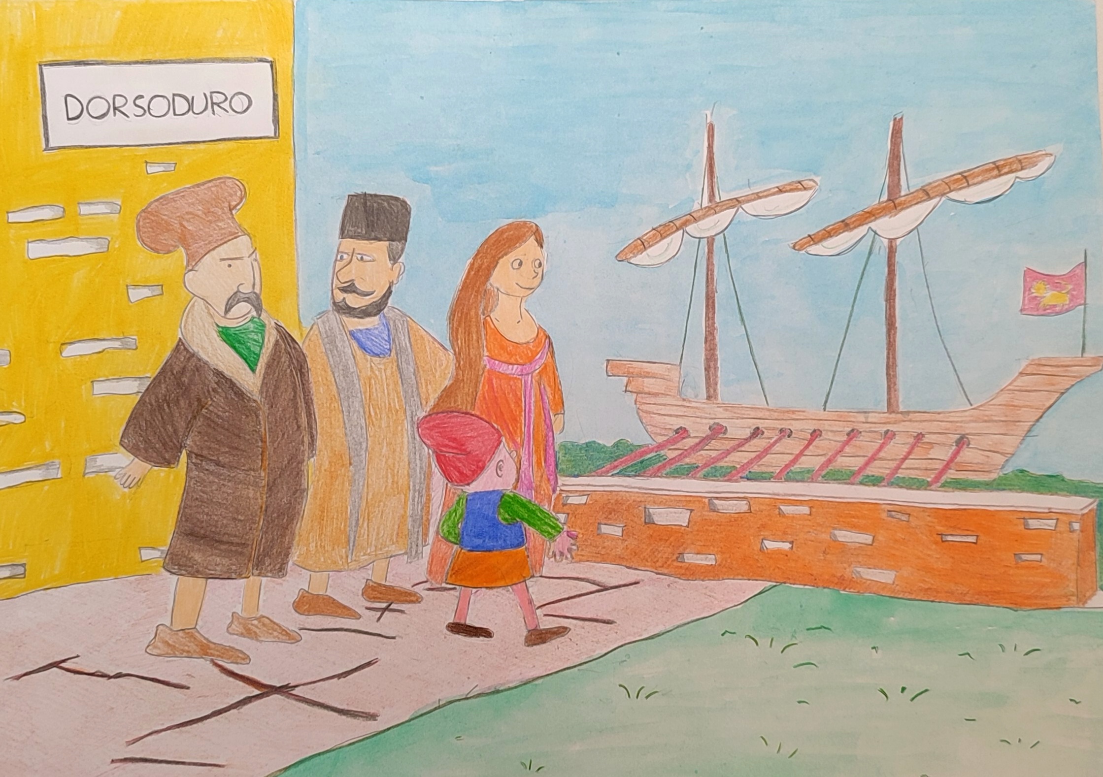 Alfabeto Marco Polo Venezia Istanbul
